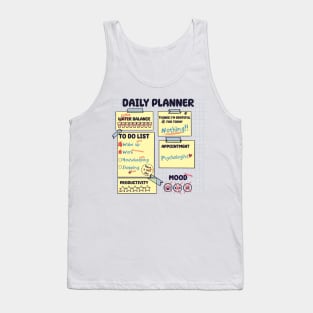 Daily planner Tank Top